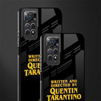 quentin tarantino glass case for redmi note 11s image-2