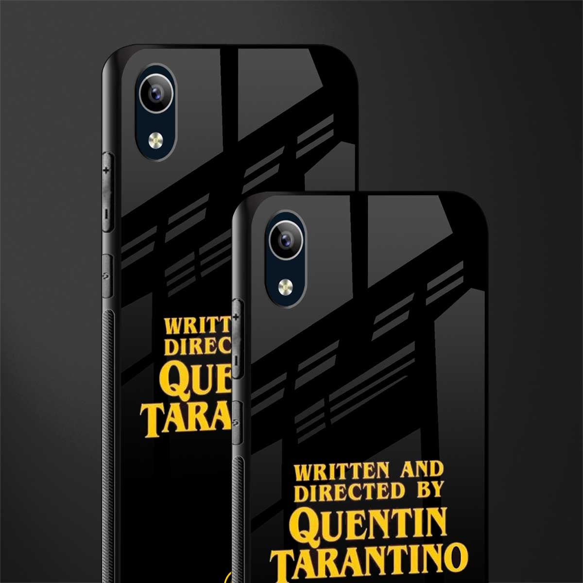 quentin tarantino glass case for vivo y1s without fingerprint image-2