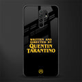 quentin tarantino glass case for poco m2 image