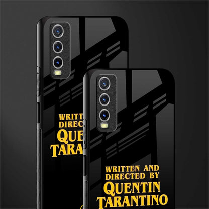 quentin tarantino glass case for vivo y12g image-2