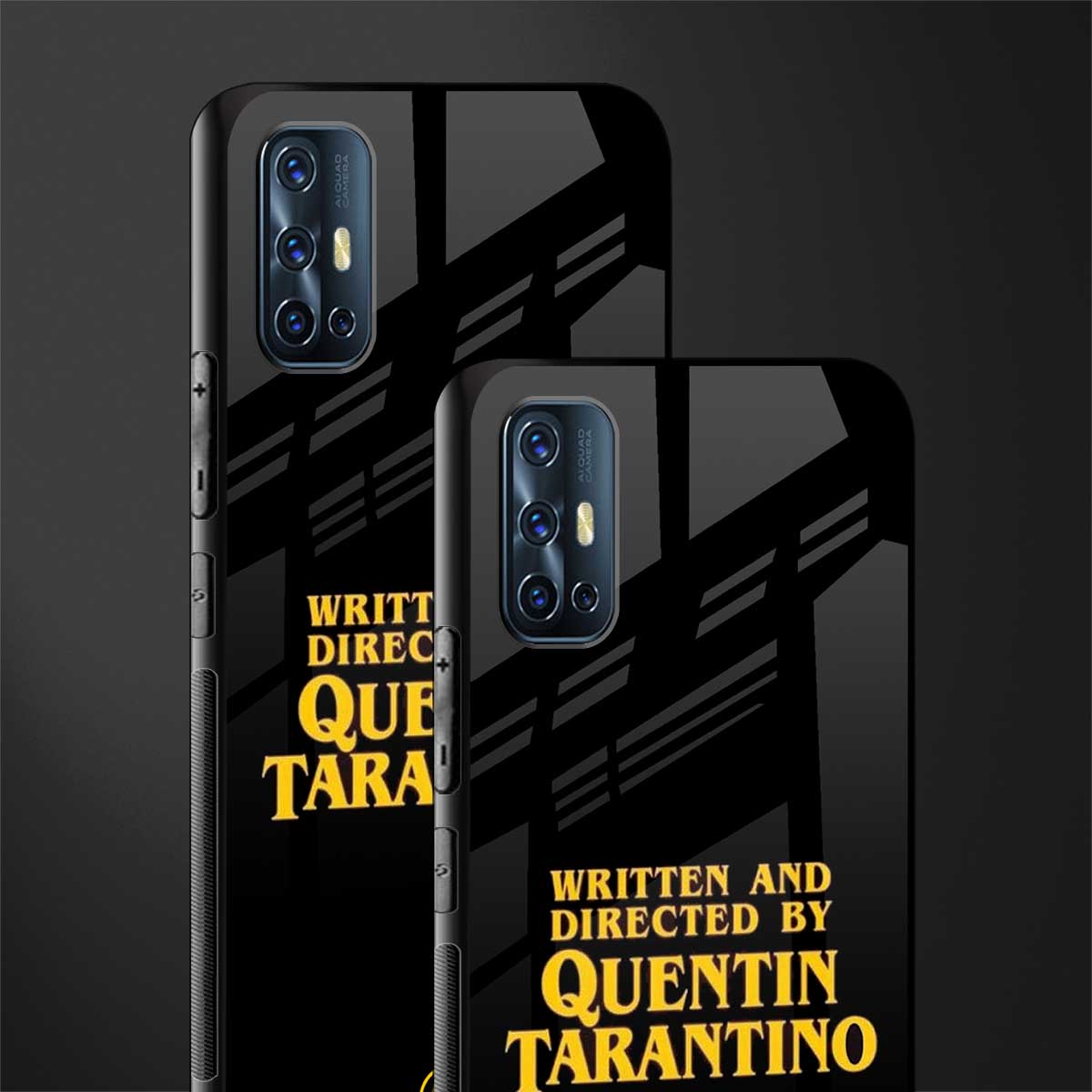 quentin tarantino glass case for vivo v17 image-2