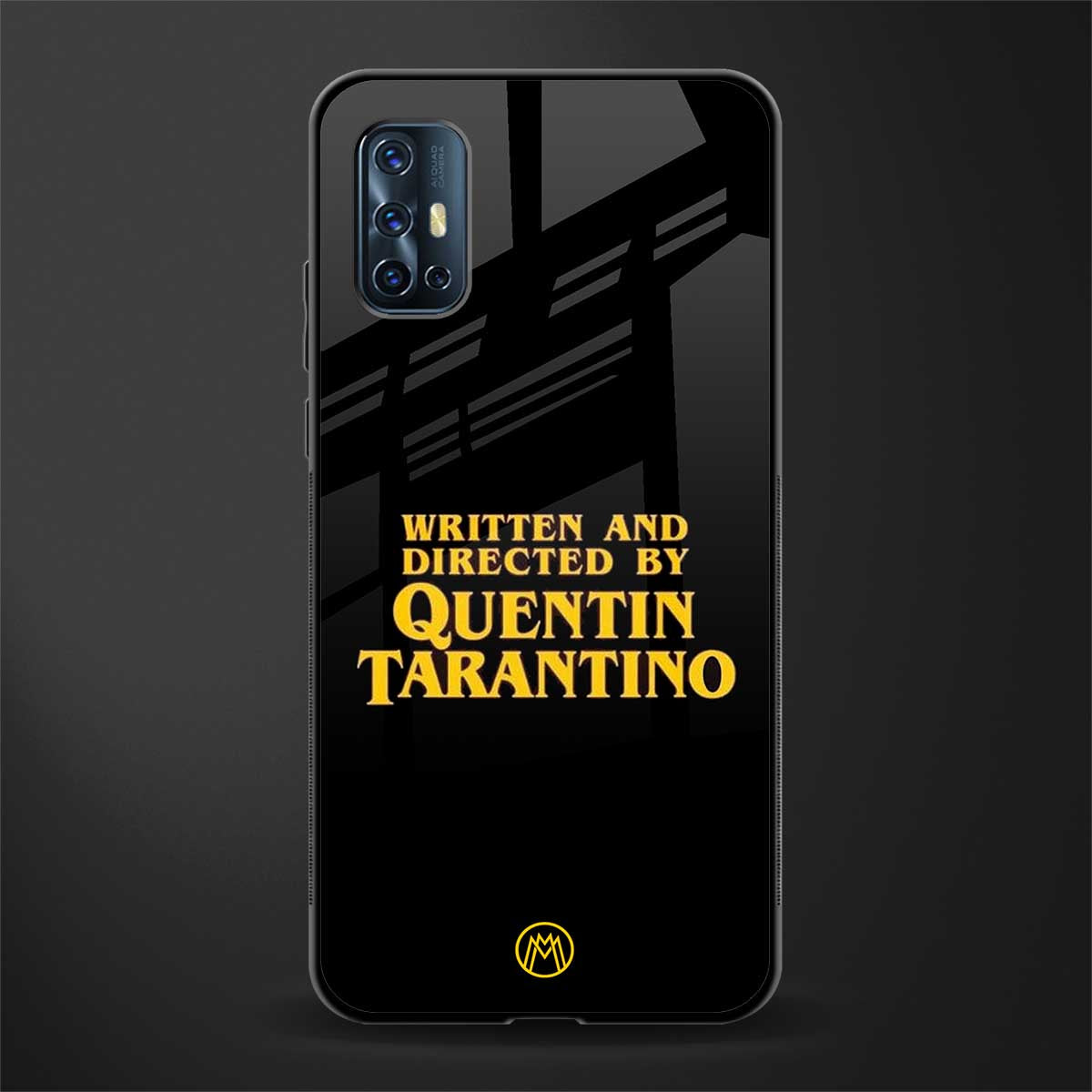 quentin tarantino glass case for vivo v17 image