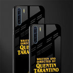 quentin tarantino glass case for oppo f15 image-2