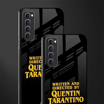 quentin tarantino glass case for oppo reno 4 pro image-2