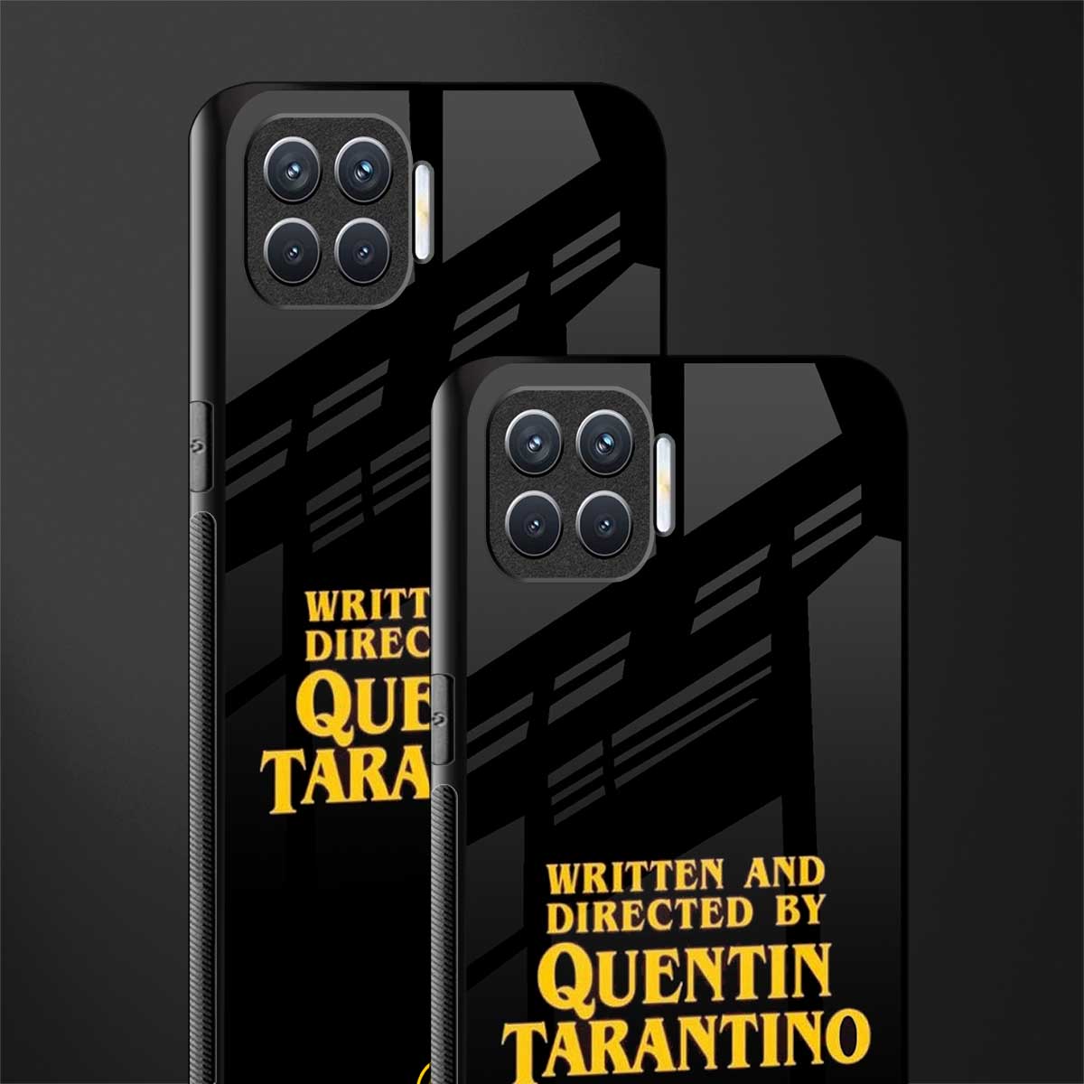 quentin tarantino glass case for oppo f17 pro image-2