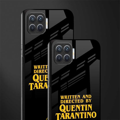 quentin tarantino glass case for oppo f17 pro image-2