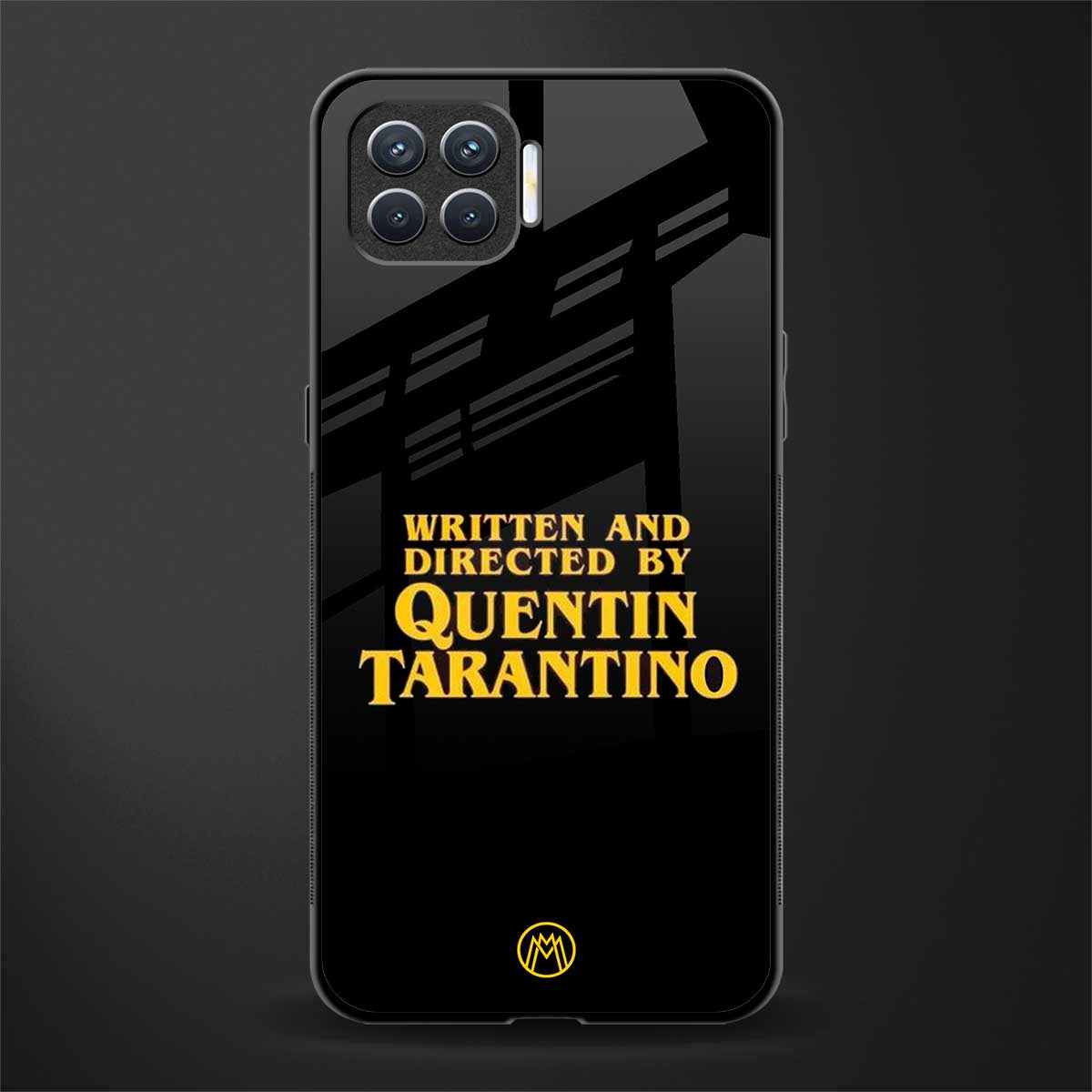 quentin tarantino glass case for oppo f17 image