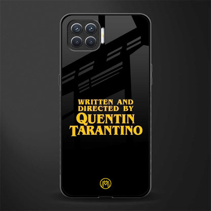 quentin tarantino glass case for oppo f17 image