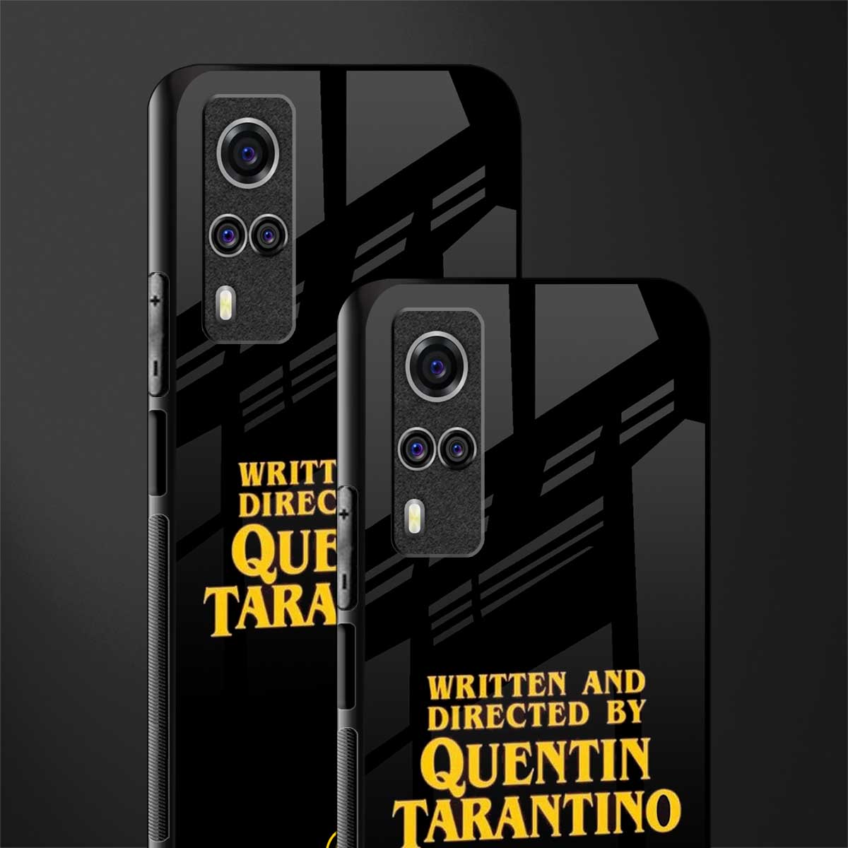 quentin tarantino glass case for vivo y53s image-2