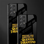 quentin tarantino glass case for samsung galaxy a72 image-2