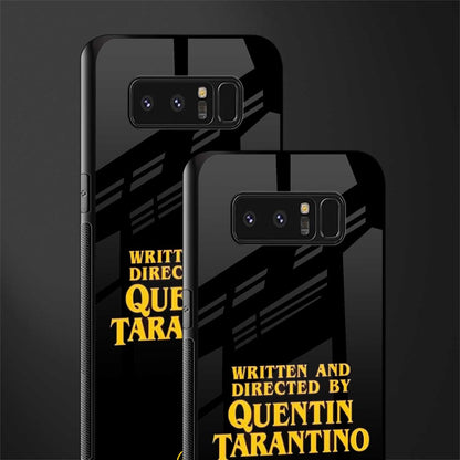 quentin tarantino glass case for samsung galaxy note 8 image-2