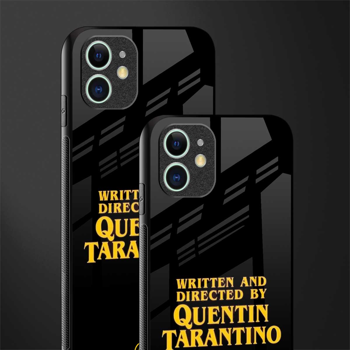 quentin tarantino glass case for iphone 12 image-2
