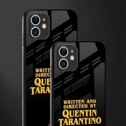 quentin tarantino glass case for iphone 12 image-2