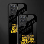 quentin tarantino glass case for oppo f19 pro image-2