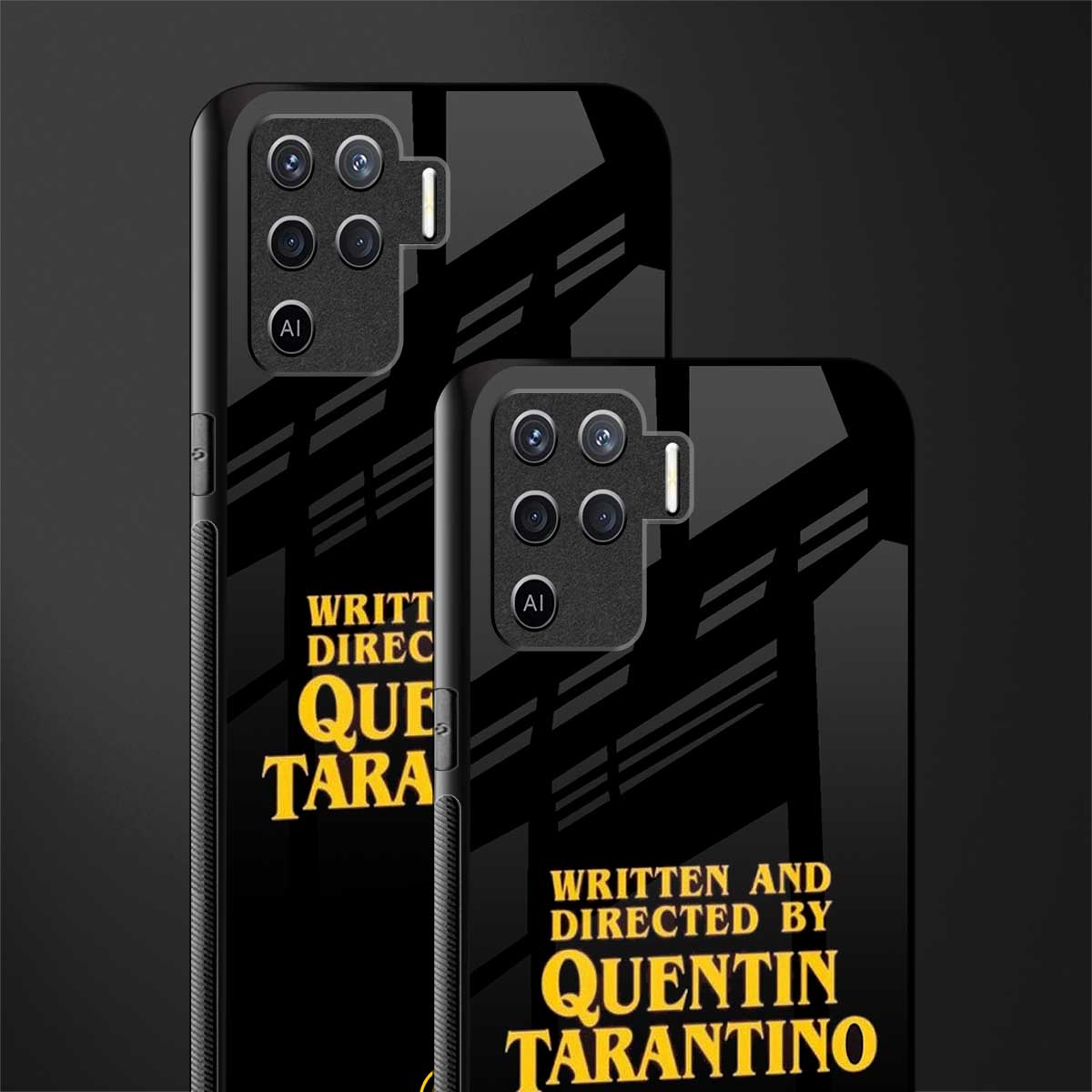 quentin tarantino glass case for oppo f19 pro image-2