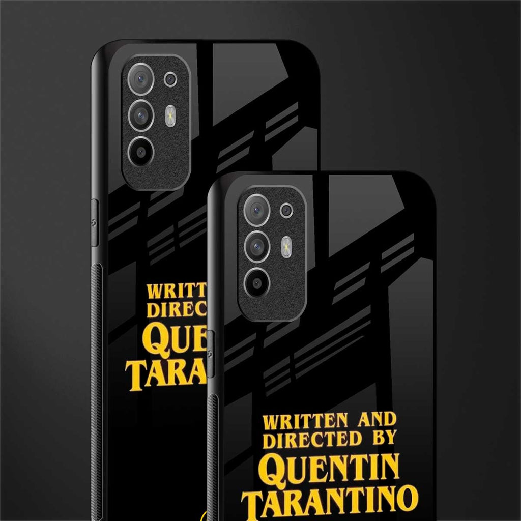 quentin tarantino glass case for oppo f19 pro plus image-2