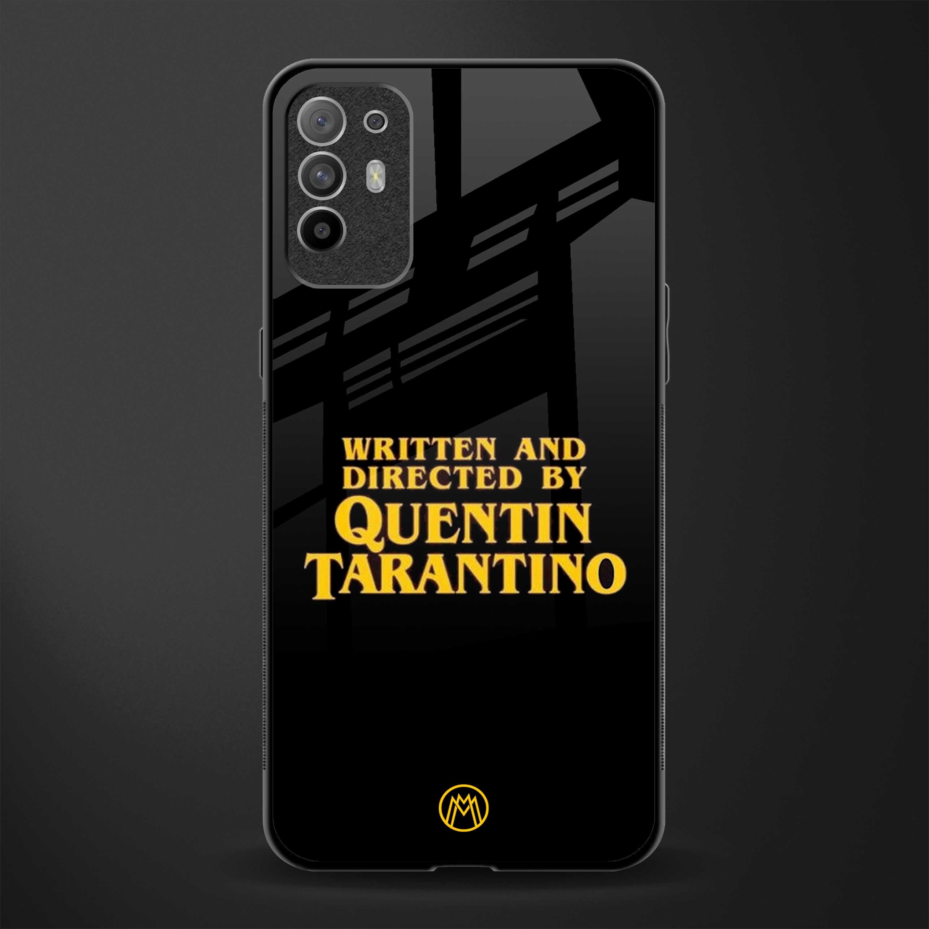 quentin tarantino glass case for oppo f19 pro plus image