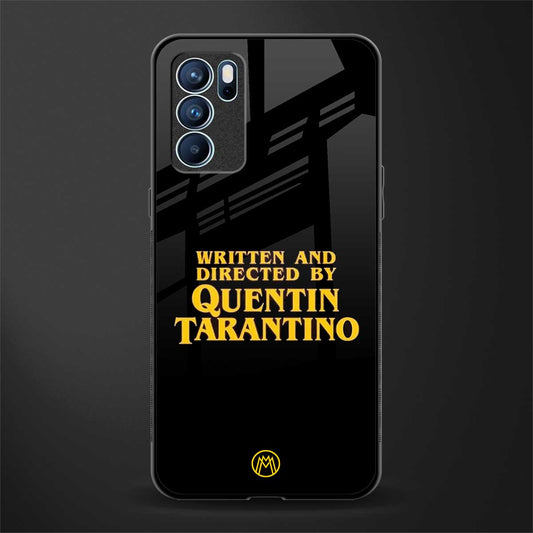 quentin tarantino glass case for oppo reno6 5g image