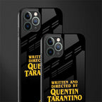 quentin tarantino glass case for iphone 11 pro max image-2