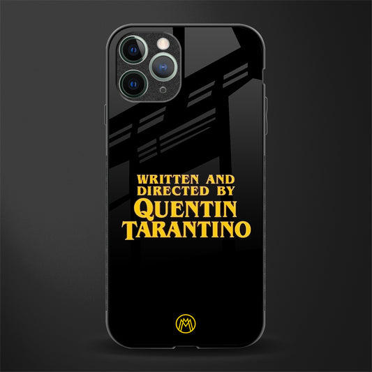 quentin tarantino glass case for iphone 11 pro image