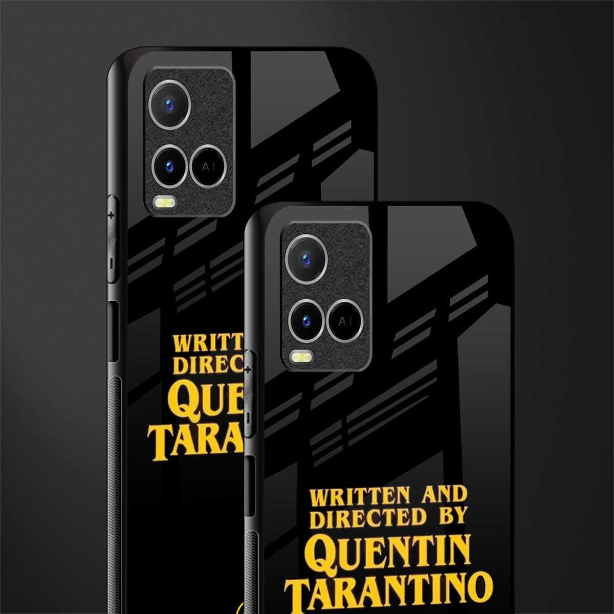 quentin tarantino glass case for vivo y21t image-2