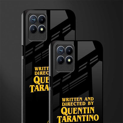 quentin tarantino glass case for realme 8i image-2