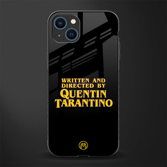 quentin tarantino glass case for iphone 13 image