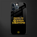 quentin tarantino glass case for iphone 12 pro image