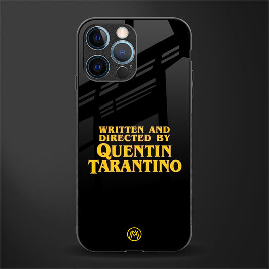 quentin tarantino glass case for iphone 12 pro image