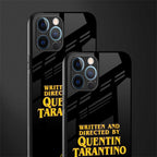 quentin tarantino glass case for iphone 12 pro max image-2