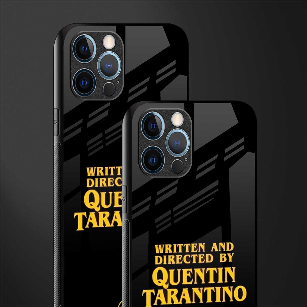 quentin tarantino glass case for iphone 12 pro max image-2