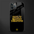 quentin tarantino glass case for iphone 11 pro max image