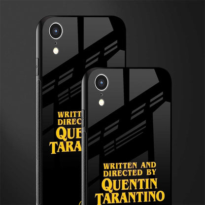 quentin tarantino glass case for iphone xr image-2