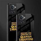 quentin tarantino back phone cover | glass case for oneplus 10r 5g