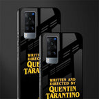 quentin tarantino glass case for vivo x60 image-2