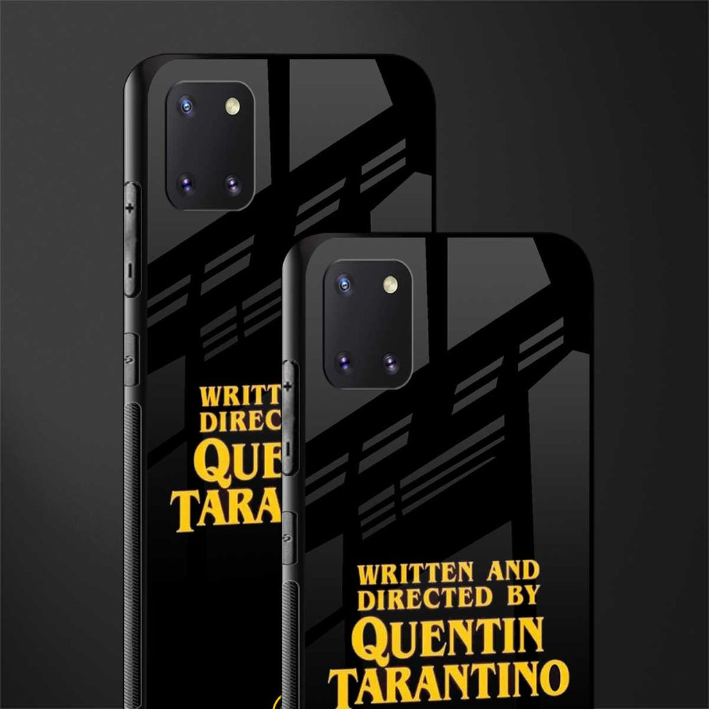 quentin tarantino glass case for samsung galaxy note 10 lite image-2