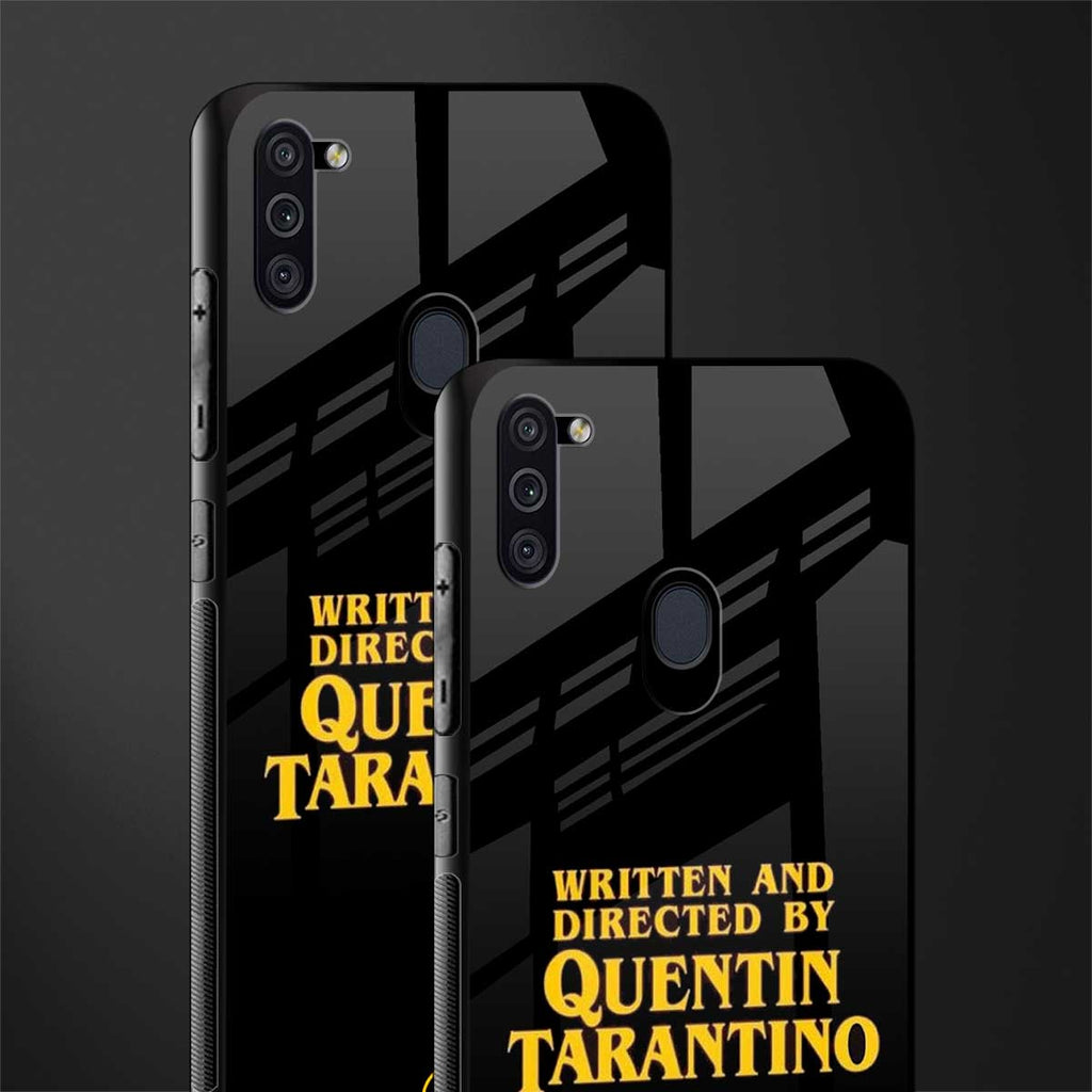 quentin tarantino glass case for samsung a11 image-2
