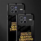 quentin tarantino glass case for vivo x80 image-2