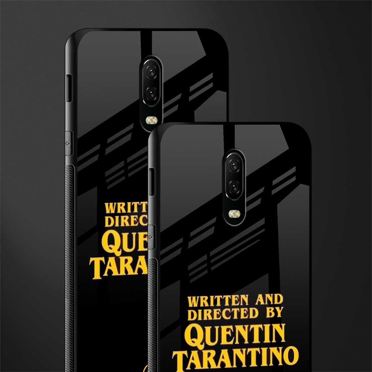 quentin tarantino glass case for oneplus 6t image-2