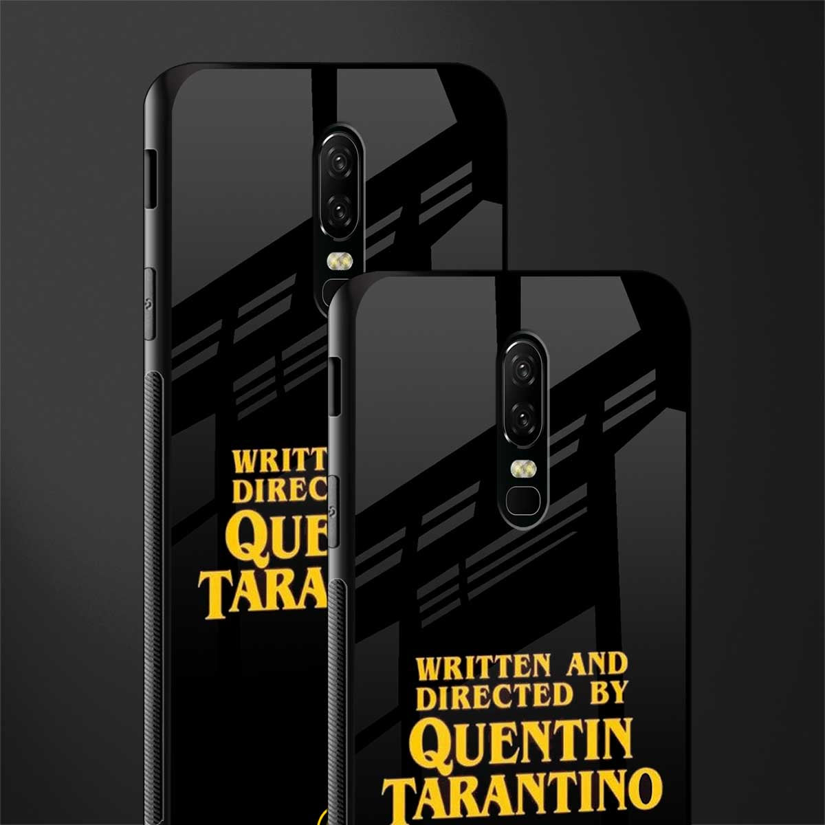 quentin tarantino glass case for oneplus 6 image-2