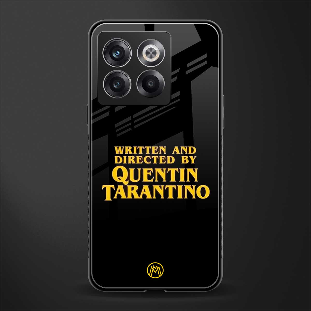 quentin tarantino back phone cover | glass case for oneplus 10t