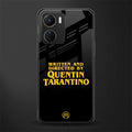 quentin tarantino back phone cover | glass case for vivo y16