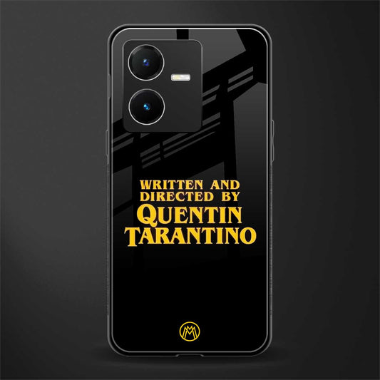 quentin tarantino back phone cover | glass case for vivo y22