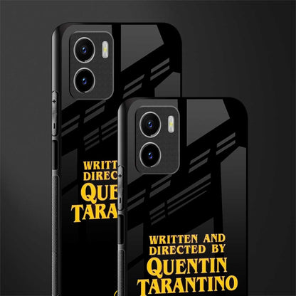 quentin tarantino back phone cover | glass case for vivo y72