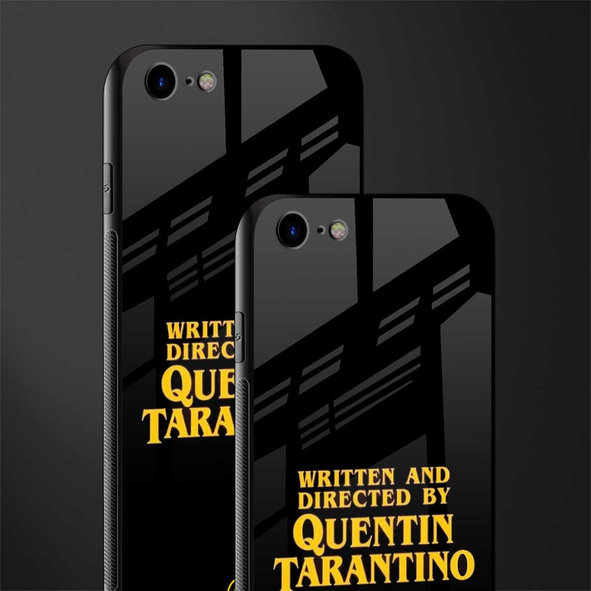 quentin tarantino glass case for iphone se 2020 image-2