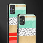 raspberry mint gelato glass case for samsung galaxy m31s image-2