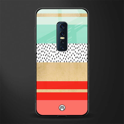 raspberry mint gelato glass case for vivo v17 pro image