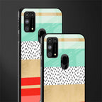 raspberry mint gelato glass case for samsung galaxy f41 image-2