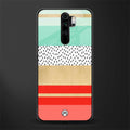 raspberry mint gelato glass case for redmi note 8 pro image
