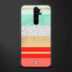 raspberry mint gelato glass case for redmi note 8 pro image